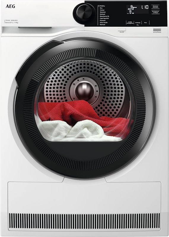 Aeg Asciugatrice 9kg Tr7he9c Bianco