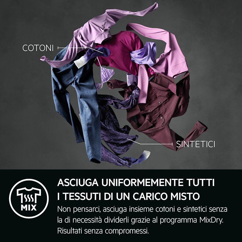 Aeg Asciugatrice 9kg Tr7he9c Bianco