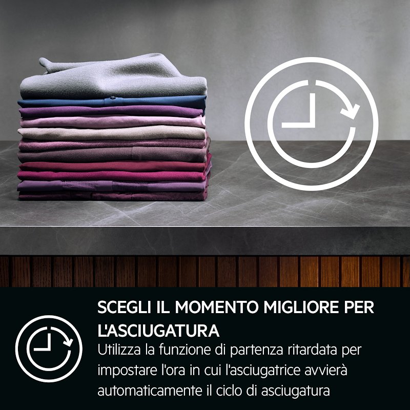 Aeg Asciugatrice 9kg Tr7he9c Bianco
