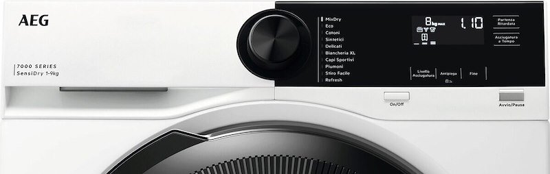 Aeg Asciugatrice 9kg Tr7he9c Bianco