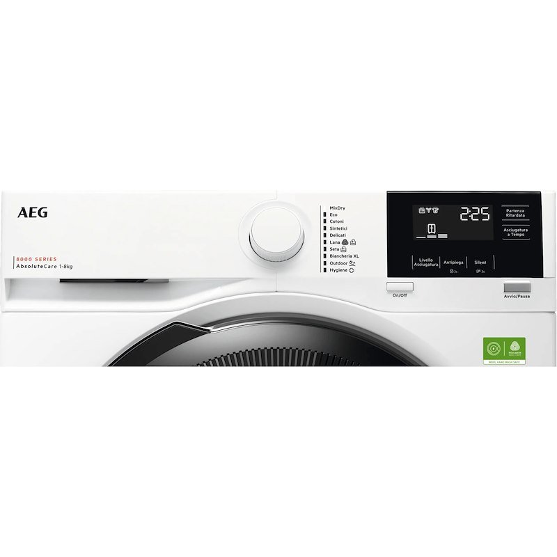 Aeg Asciugatrice 8kg Tr8hgbg8b bianca