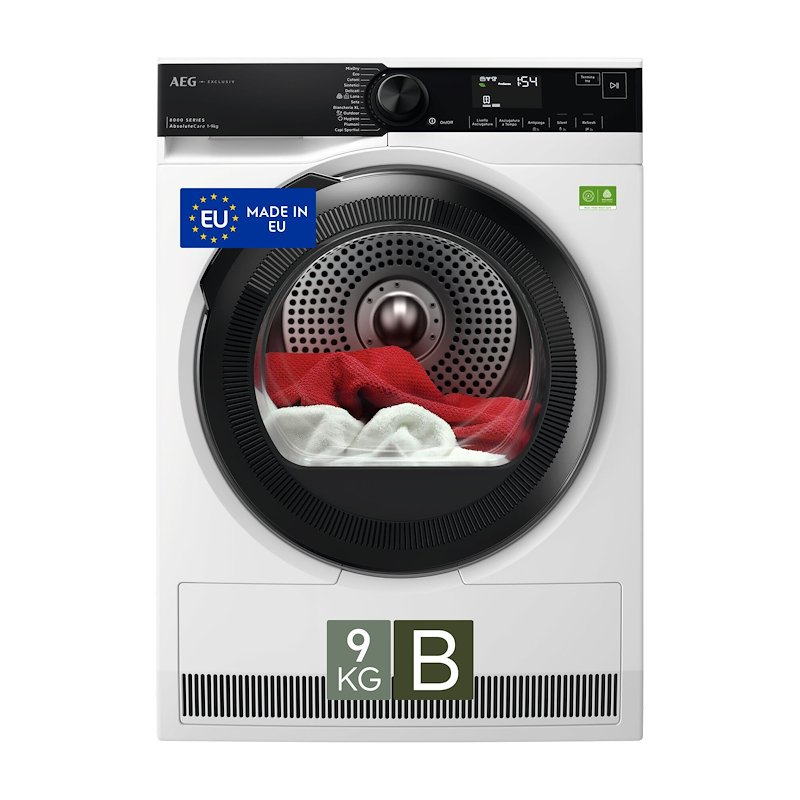 Aeg Asciugatrici 9kg Xtr8hbgh9b bianco