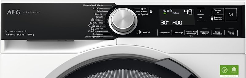 Aeg Lavatrice 10Kg Xlr9fbga10sy Bianco