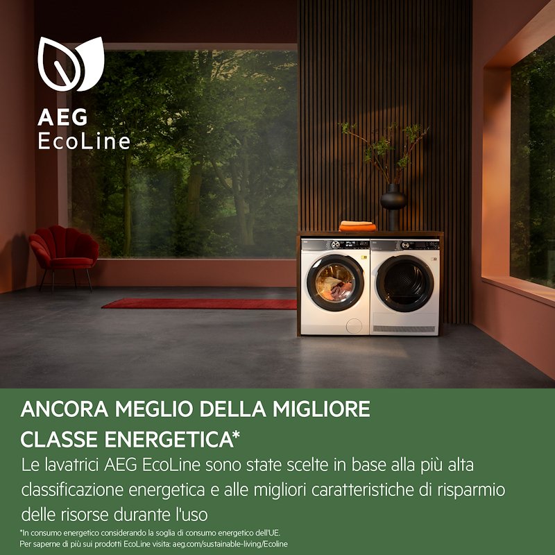 Aeg Lavatrice 10Kg Xlr9fbga10sy Bianco