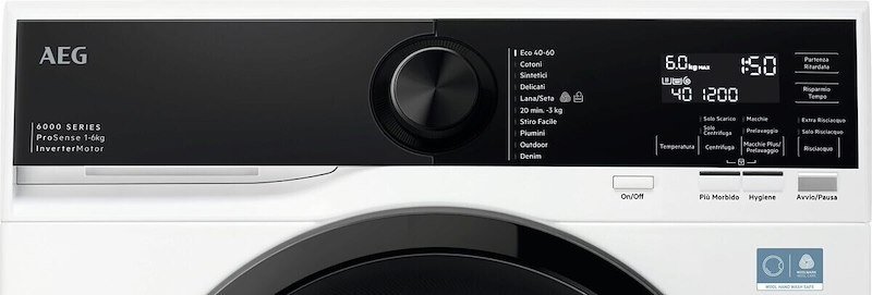 Aeg Lavatrice Slim 6Kg L6se26a Bianco