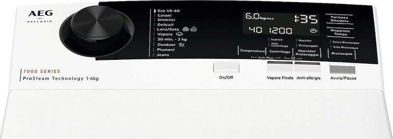 Aeg Lavatrici dall'alto Xtr7bge36a bianco