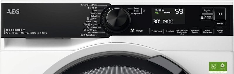 Aeg Lavatrice 10kg Serie 8000 WIFI Lr8fh104vy