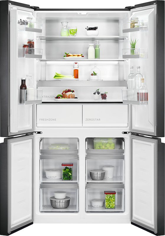 Aeg Frigorifero americano Rmb952d6vb nero