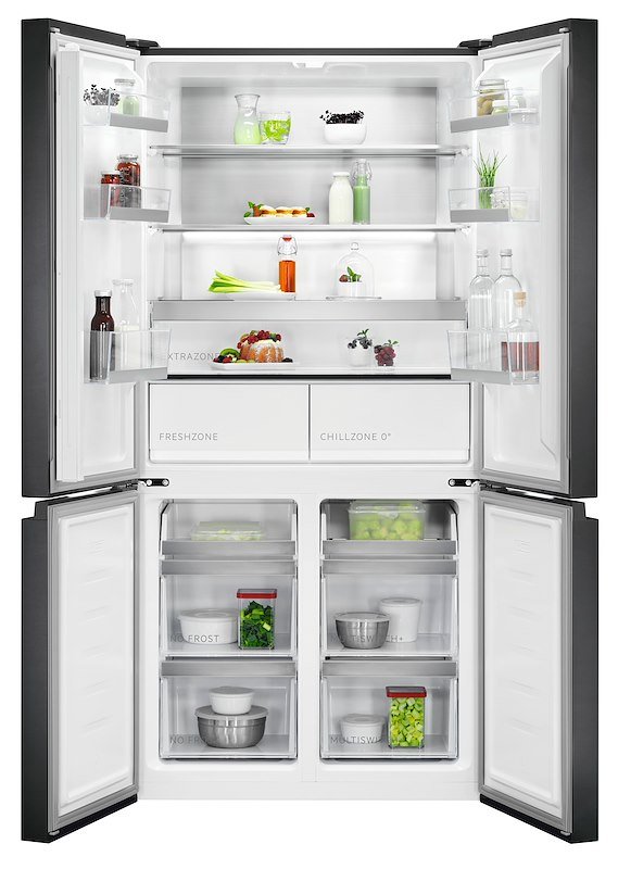 Aeg Frigorifero americano Rmb952d6vb nero