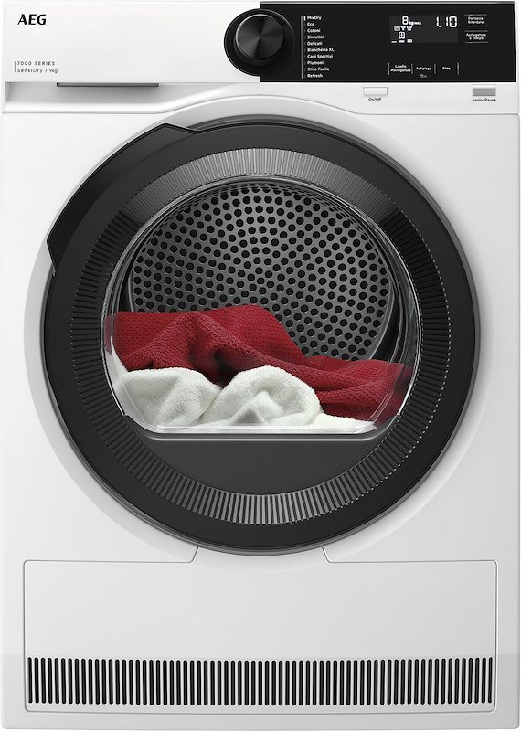 Aeg Asciugatrici 9kg Serie 7000Tr7he1c9 Bianco