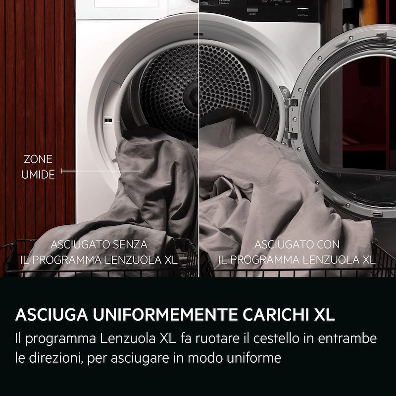 Aeg Asciugatrice 8kg Tr8bgh38ya Bianco