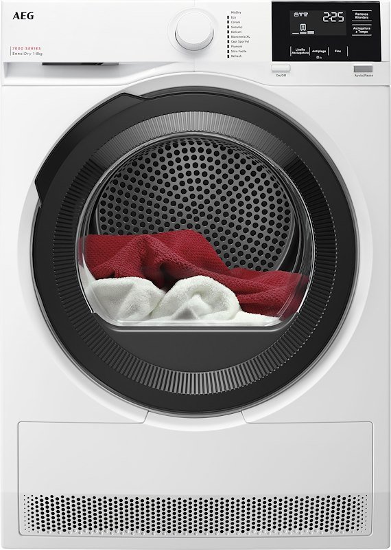 Aeg Asciugatrice 8kg  Tr7hg18c Bianco