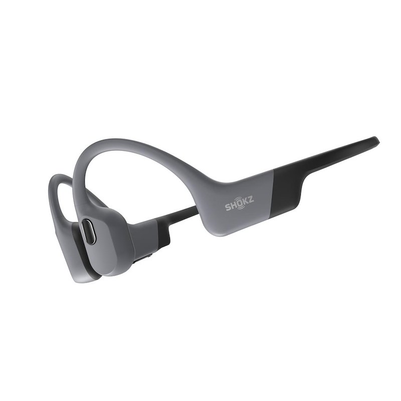 Shokz cuffie wireless sportive a conduzione ossea Openswim Pro Grey