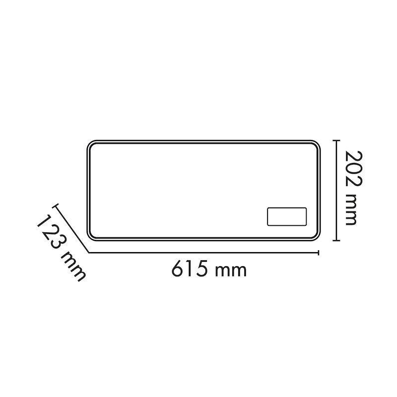 Argo Termoventilatore Chic Silver