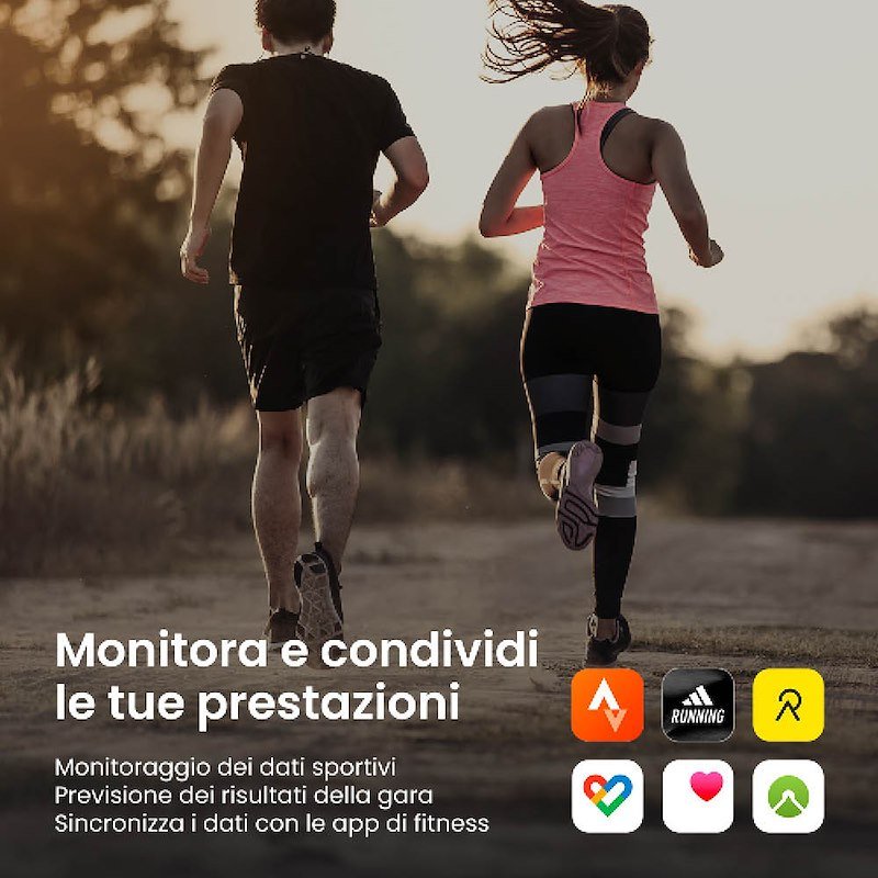 Amazfit Anello Smart Helio Ring Size 10 Titanio