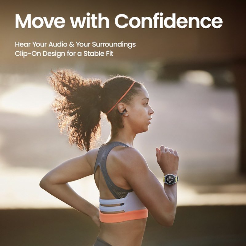 Amazfit Auricolari Bluetooth AMAZFIT UP Nero