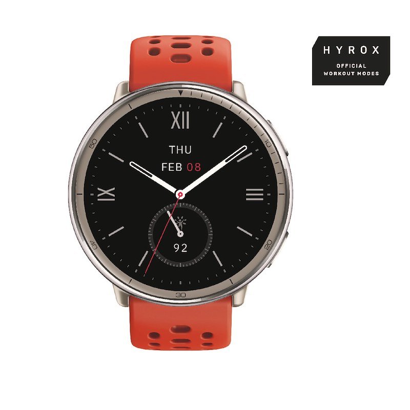 Amazfit ACTIVE 2 ROUND PREMIUM ED 33,5MM Black+red