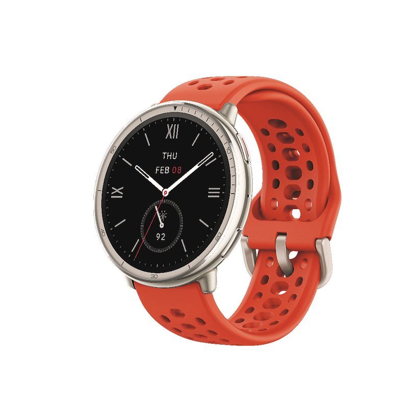 Amazfit ACTIVE 2 ROUND PREMIUM ED 33,5MM Black+red