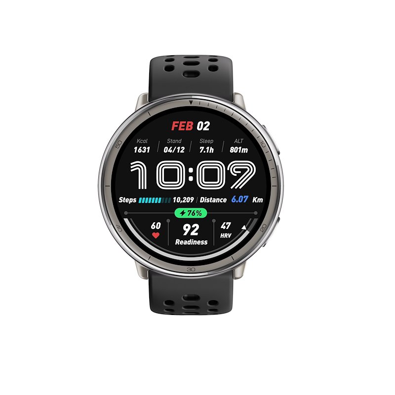 Amazfit ACTIVE 2 ROUND 33,5MM Black