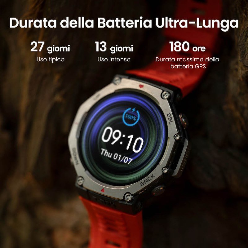 Amazfit Smartwatch T-Rex 3 Lava