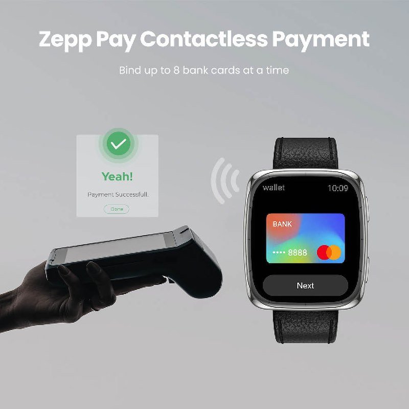 Amazfit Smartwatch Active 2 Square Black