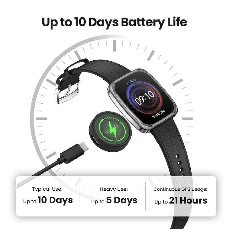 Amazfit Smartwatch Active 2 Square Black