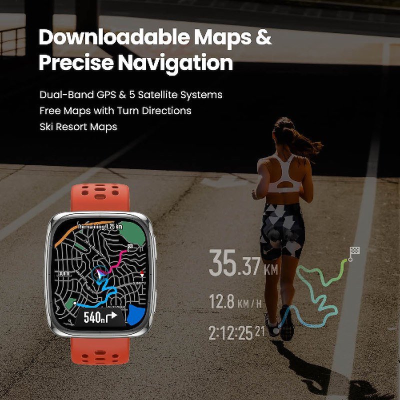 Amazfit Smartwatch Active 2 Square Black
