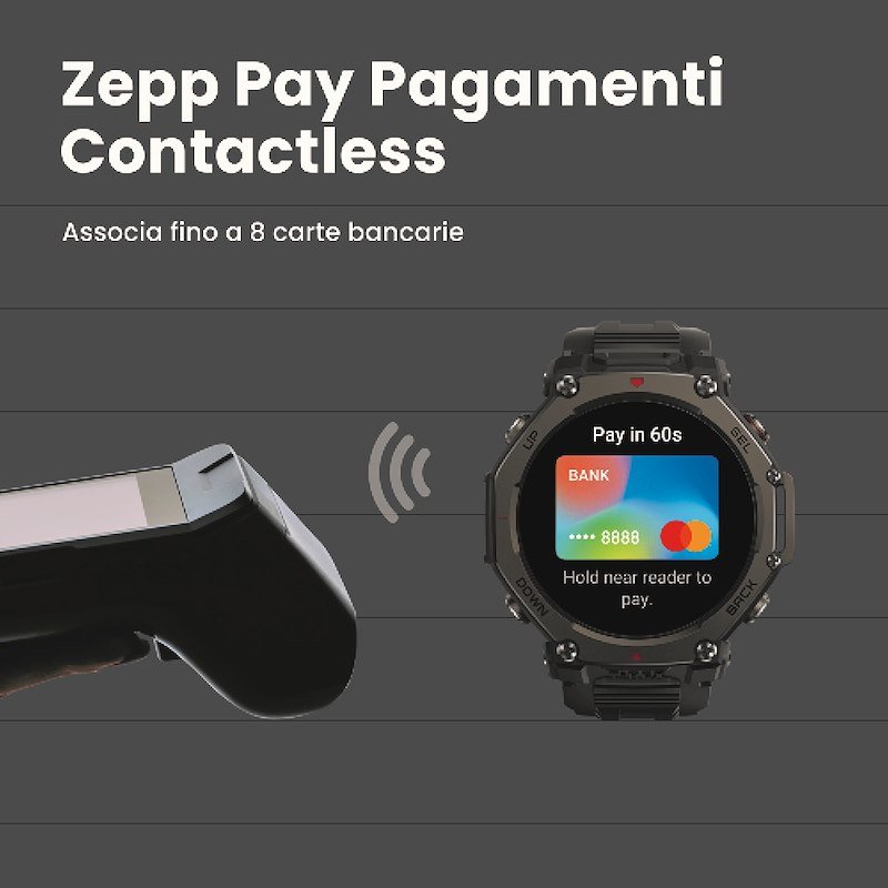 Amazfit Smartwatch Trex 3 Pro 48MM Black