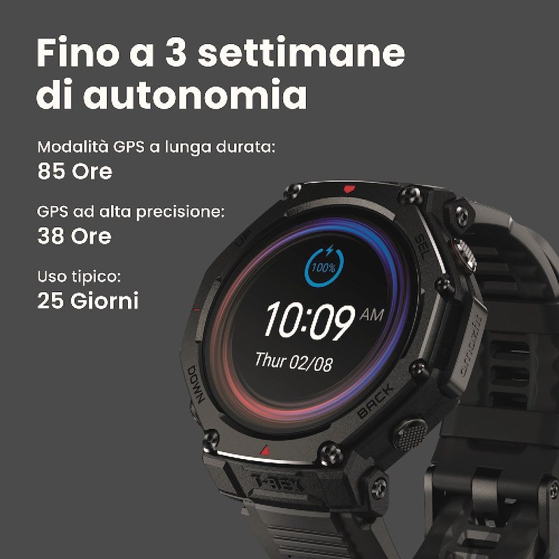 Amazfit Smartwatch Trex 3 Pro 48MM Black