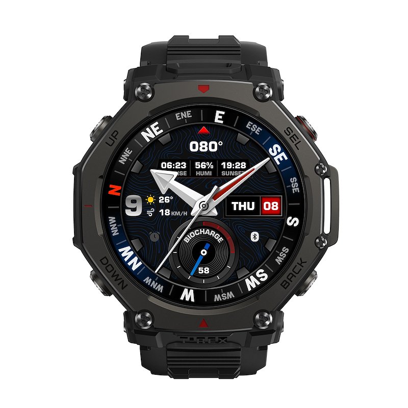 Amazfit Smartwatch Trex 3 Pro 48MM Black
