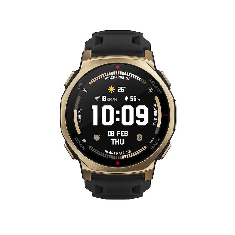 Amazfit Smartwatch Trex 3 Pro Black Gold 44mm