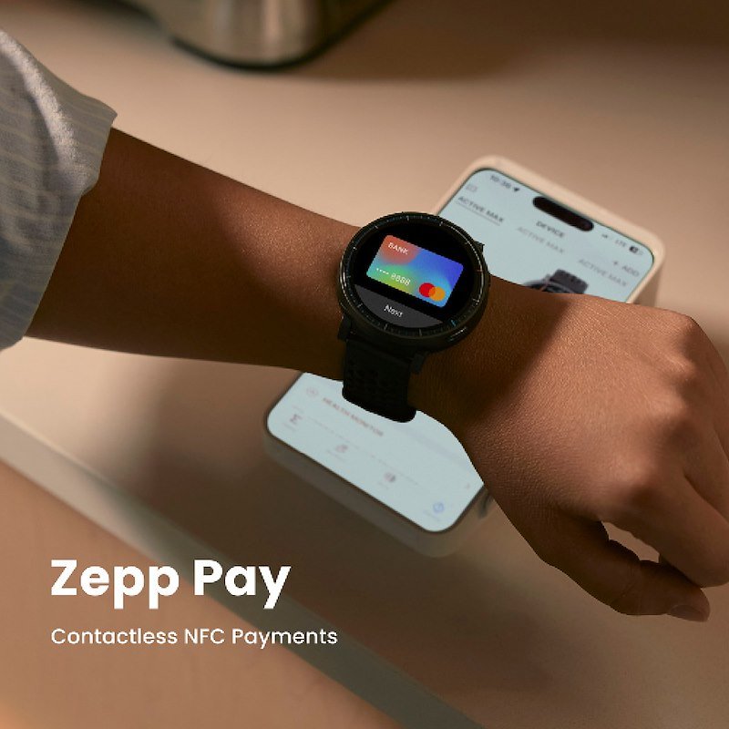 Amazfit Smart Watch Active Max Black