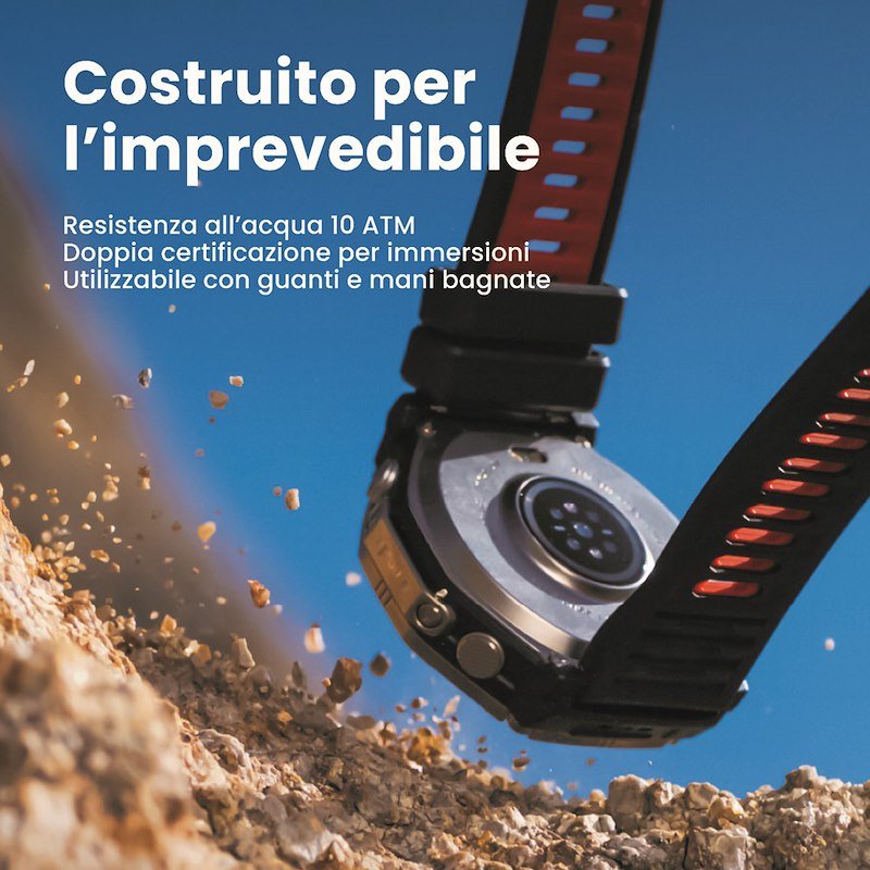 Amazfit Smartwatch T-rex Ultra 2 Black