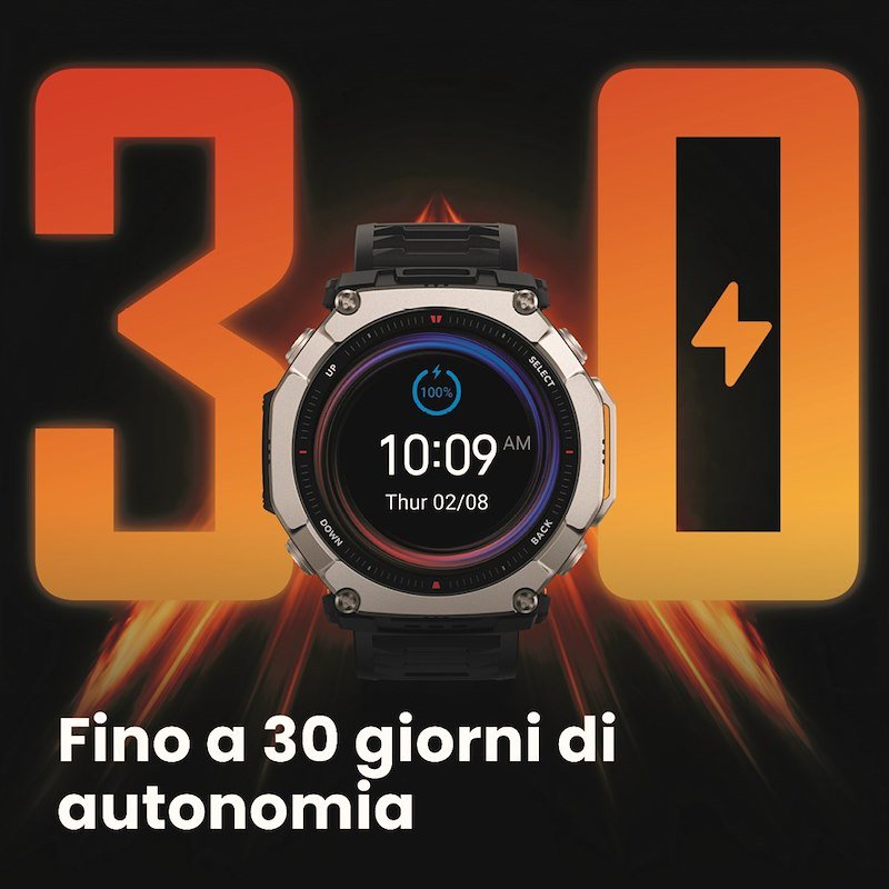 Amazfit Smartwatch T-rex Ultra 2 Black