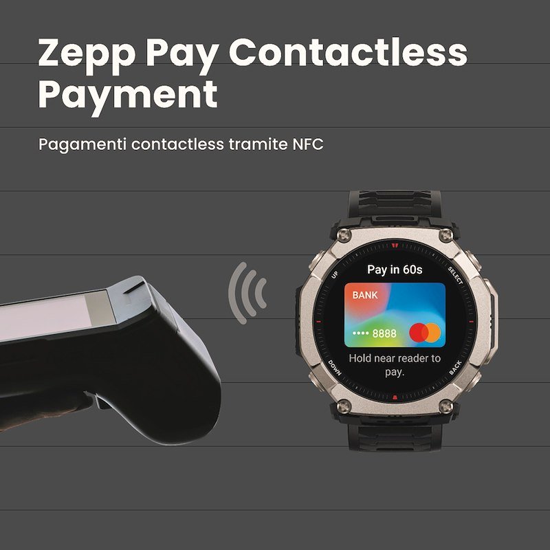 Amazfit Smartwatch T-rex Ultra 2 Black