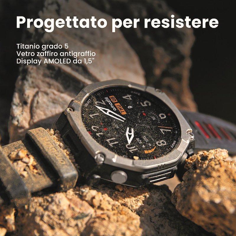 Amazfit Smartwatch T-rex Ultra 2 Black