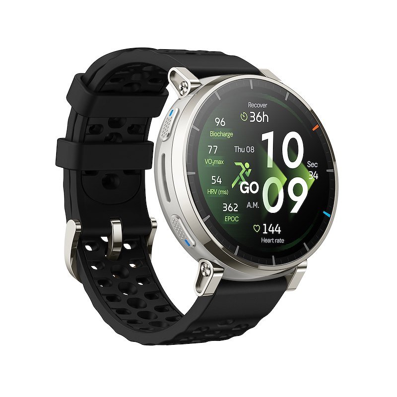 Amazfit Smartwatch Active 3 Premium Apex Silver