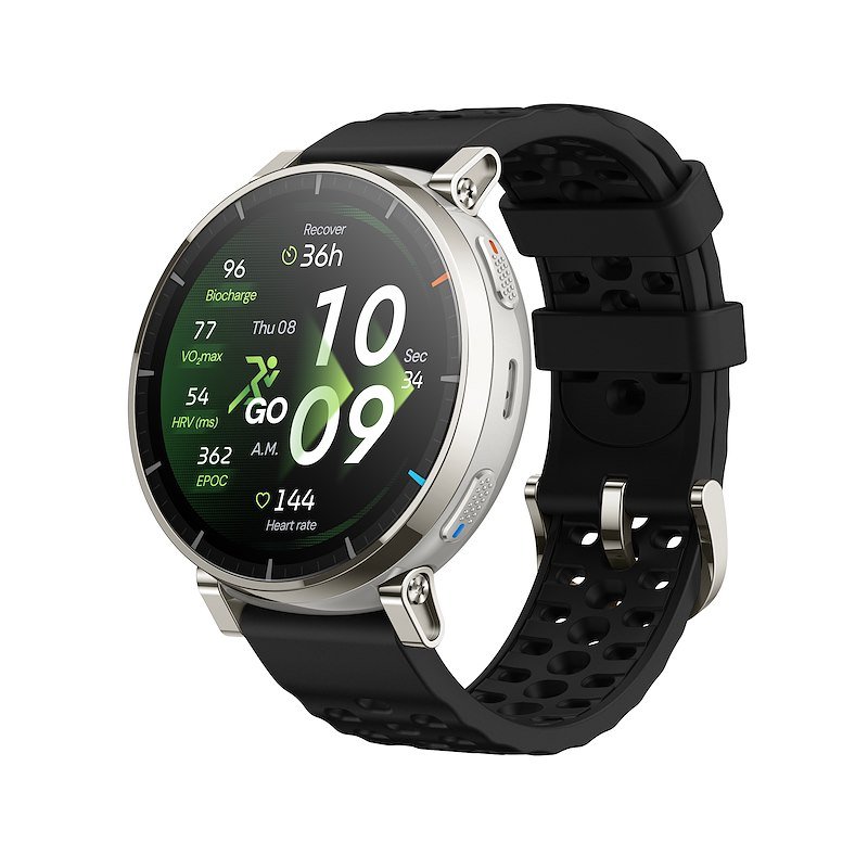 Amazfit Smartwatch Active 3 Premium Apex Silver
