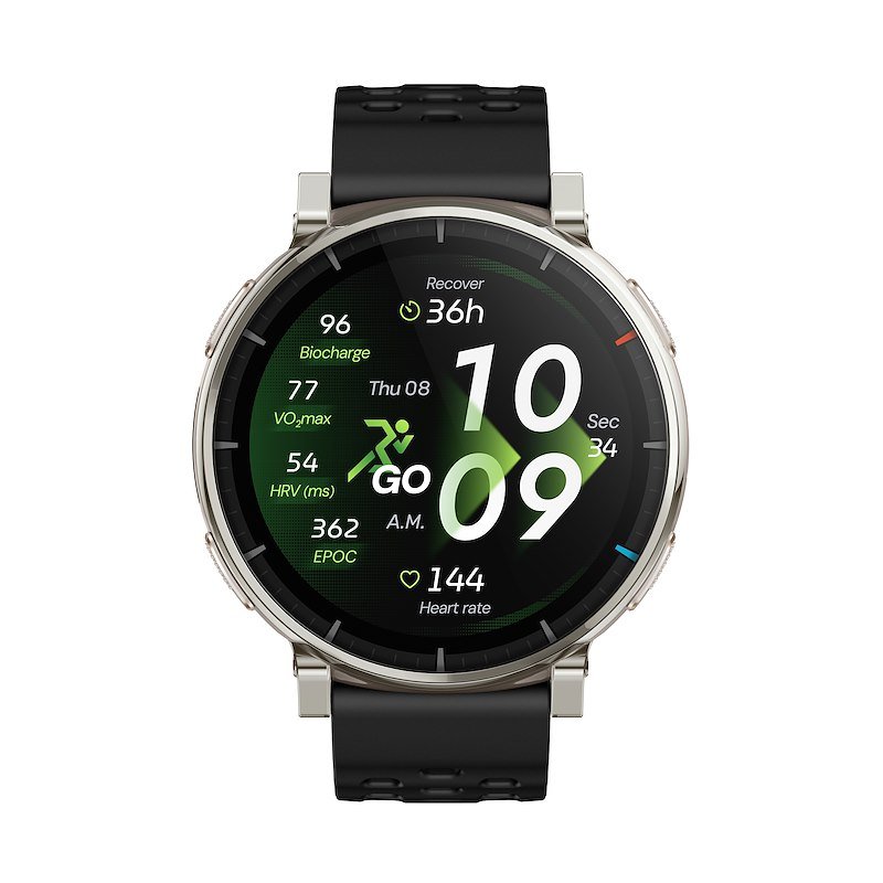 Amazfit Smartwatch Active 3 Premium Apex Silver