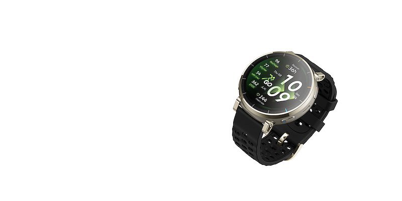 Amazfit Smartwatch Active 3 Premium Apex Silver