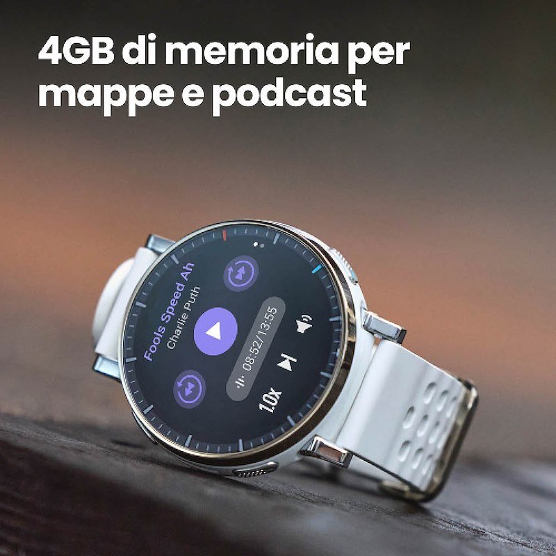 Amazfit Smartwatch Active 3 Premium Aero White