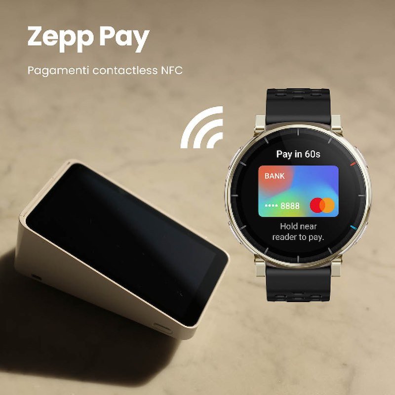 Amazfit Smartwatch Active 3 Premium Aero White