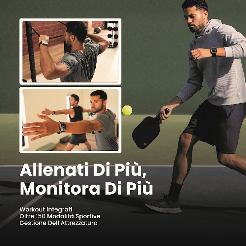 Amazfit Smartwatch Bip Max Silver