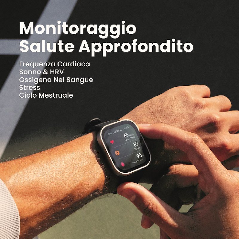 Amazfit Smartwatch Bip Max Silver