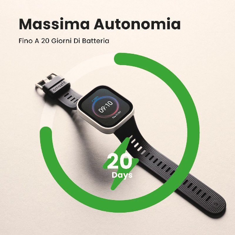 Amazfit Smartwatch Bip Max Silver
