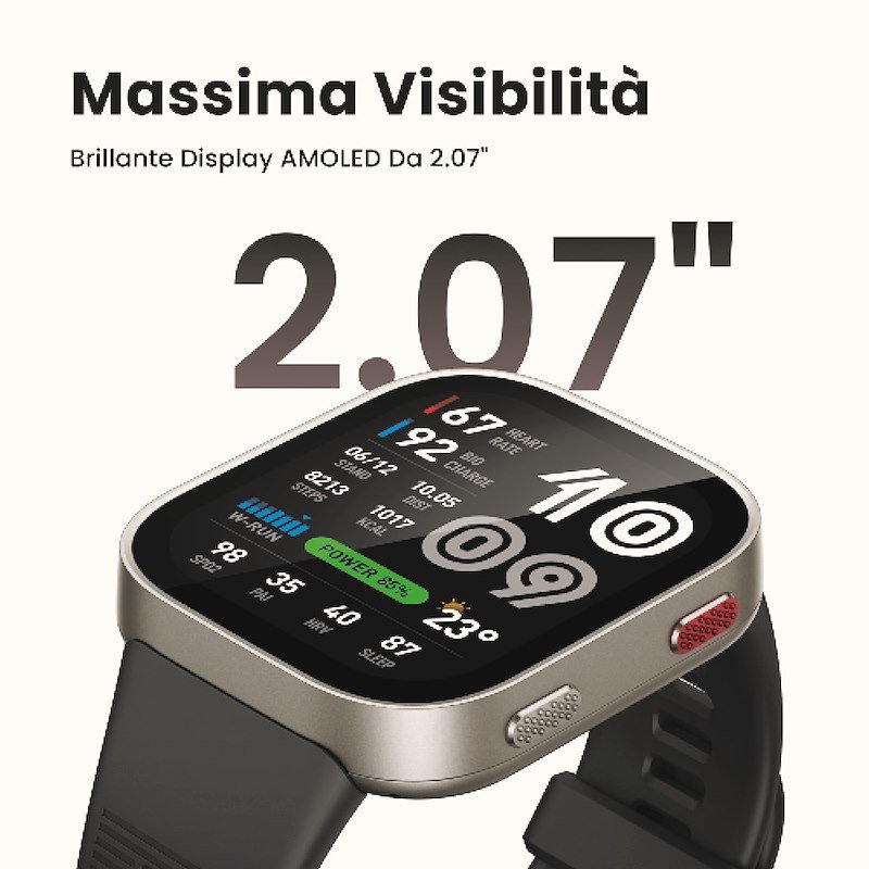 Amazfit Smartwatch Bip Max Silver
