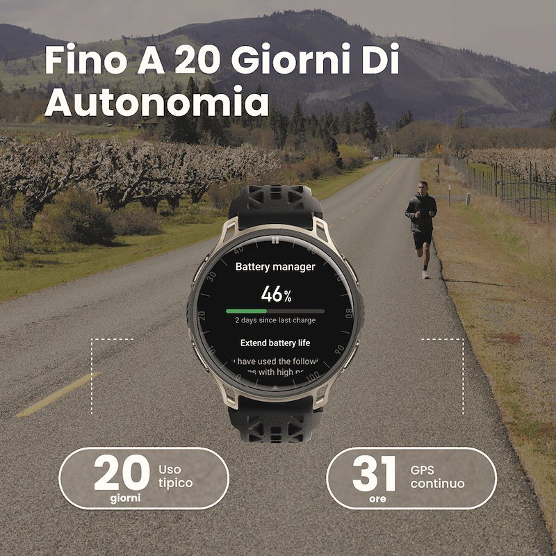 Amazfit Smartwatch Cheetah 2 Pro Titanium