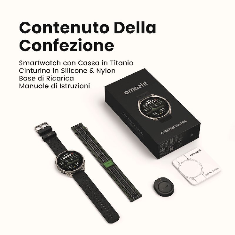 Amazfit Smartwatch Cheetah 2 Ultra Titanium
