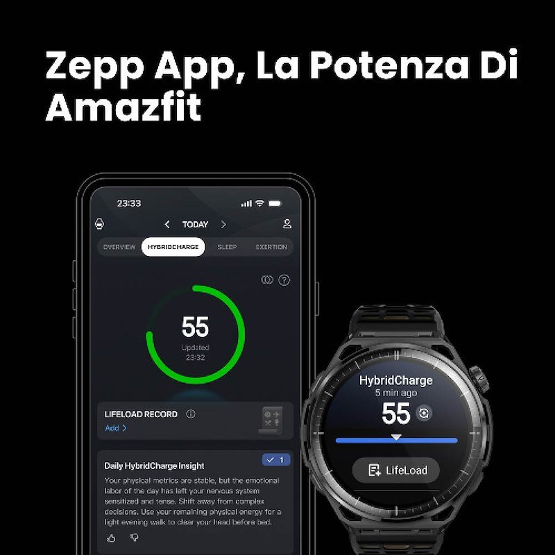 Amazfit Smartwatch Balance 3 Stainless Steel