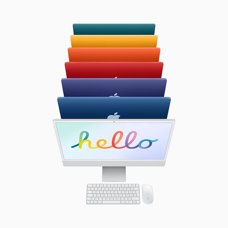 Apple iMac 24" M1 8 CPU 8 GPU 8/256GB MGPH3T/A 2021 Verde